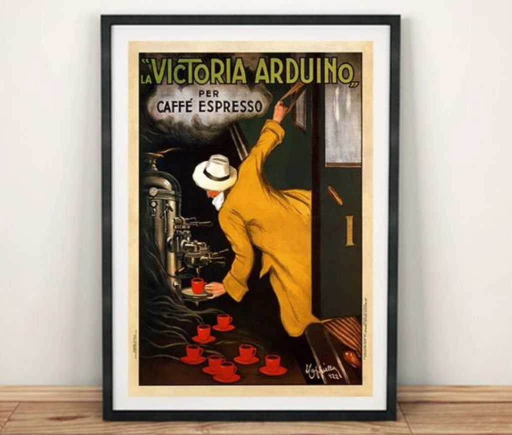 Vintage Poster Victoria Arduino